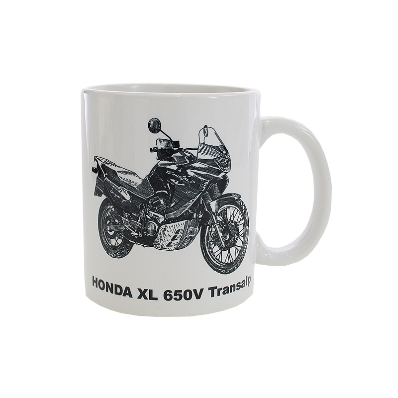 Krožnik s potiskom Honda XL 650V Transalp