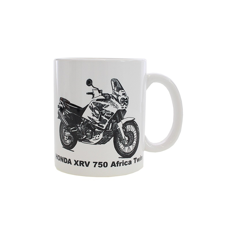 Vrč z natisnjenim napisom Honda XRV 750 Africa Twin