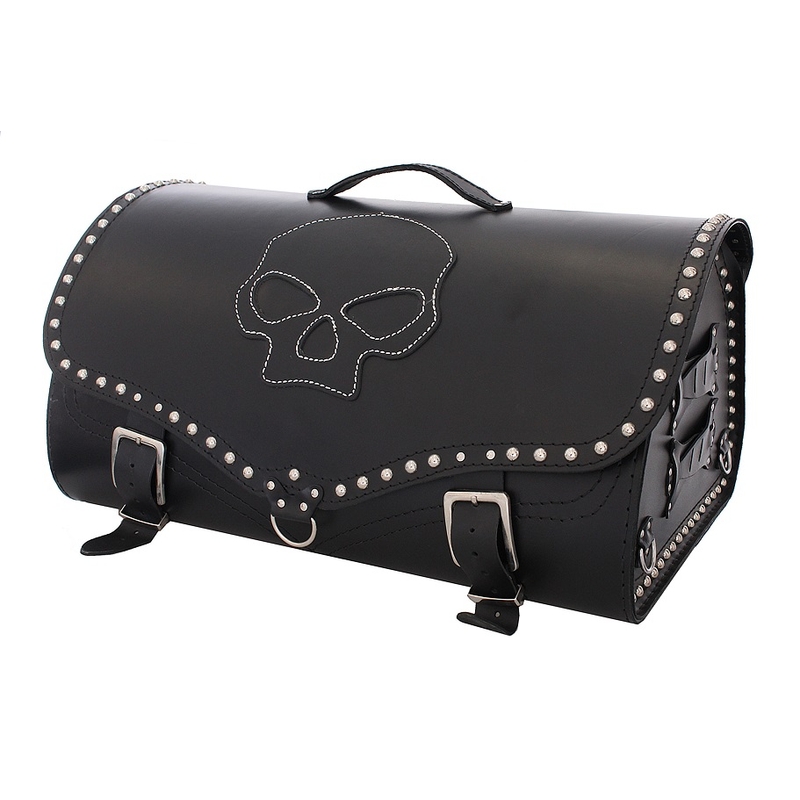 Chopper RSA-222B Skull Leather Motorcycle Case razprodaja