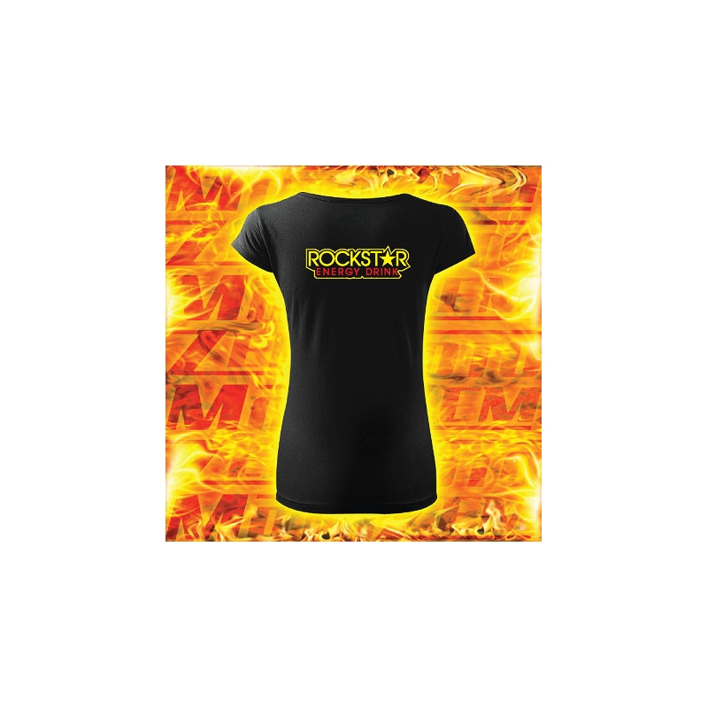Ženska majica s motivom Rockstar black