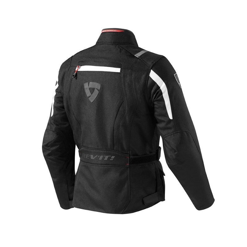 Revit Voltiac Black/White motoristična jakna za ženske razprodaja