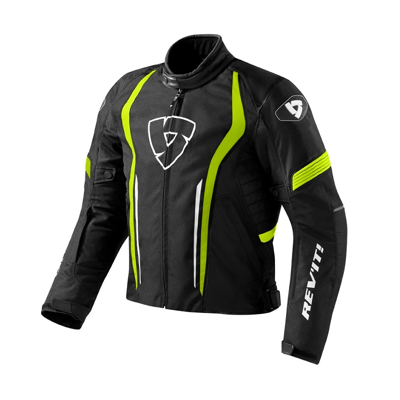 Revit Shield črno-fluo rumena motoristična jakna naprodaj razprodaja