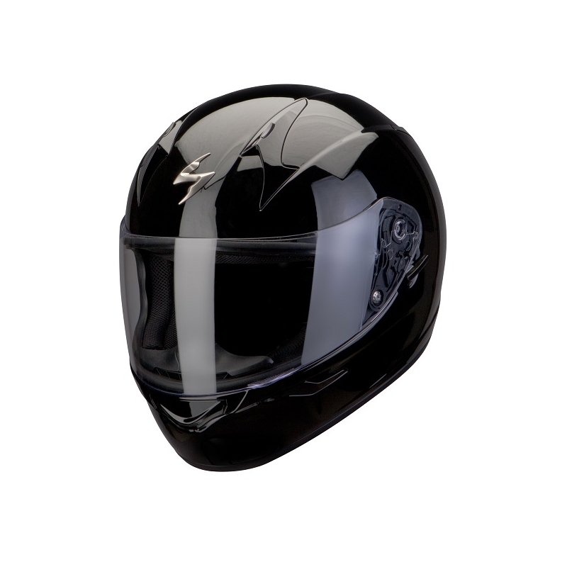 Integralna motoristična čelada Scorpion EXO-410 črna sijajna