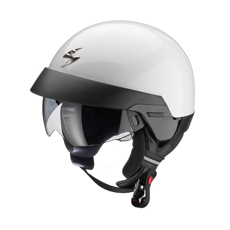 Motoristična čelada Scorpion EXO-100 bela razprodaja