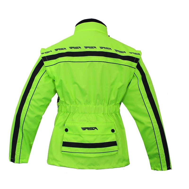 Motoristična jakna RSA Safety green razprodaja