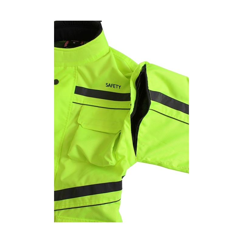 Motoristična jakna RSA Safety green razprodaja