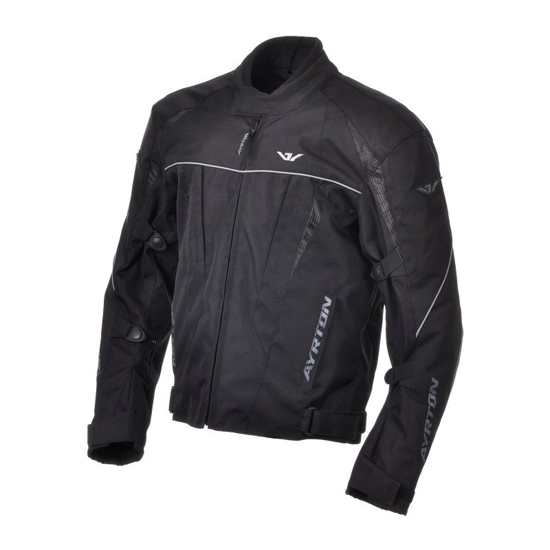 Ayrton Stunt Black Motorcycle Jacket razprodaja