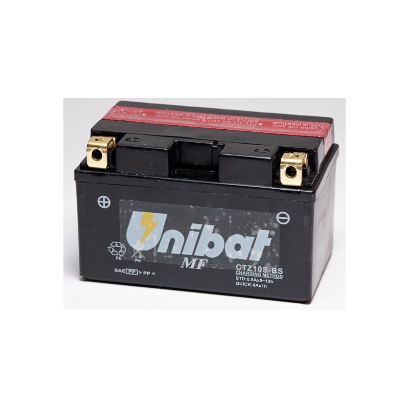 Baterie bezúdržbová Unibat CTZ10S-BS 8,6AH, 190A