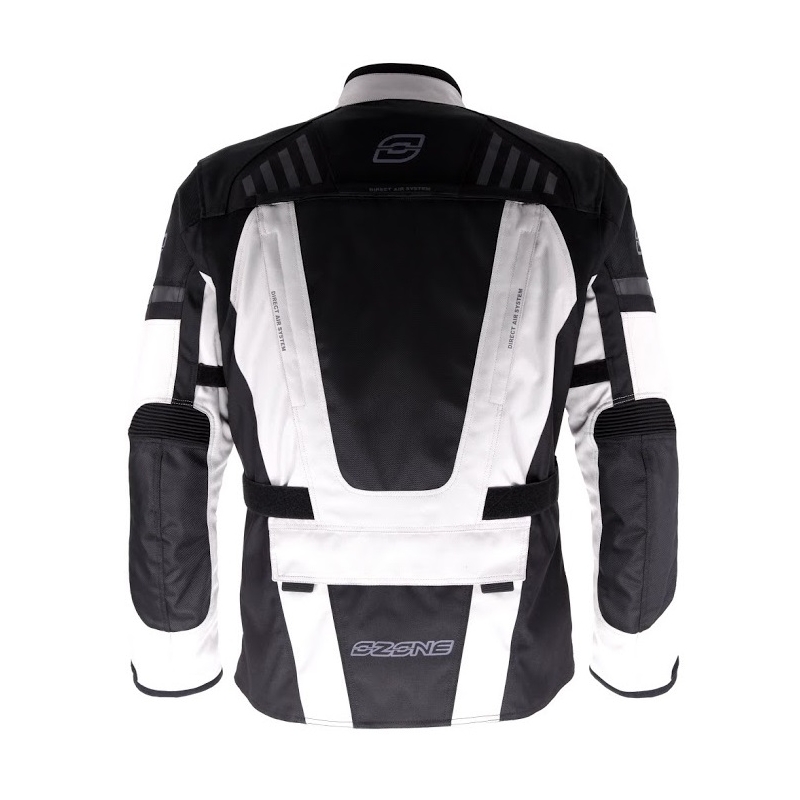 Motoristična jakna Ozone Deep grey-black razprodaja